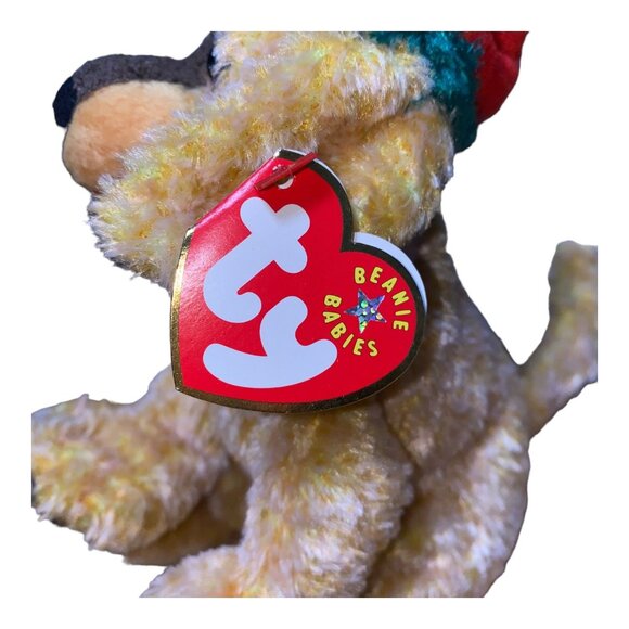 Ty Beanie Babies Jinglepup Dog Plush Collectible 2000 Christmas Holiday Edition - Picture 5 of 9